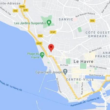 F2 Calme Et Lumineux - 1 Min De La Plage * Le Havre
